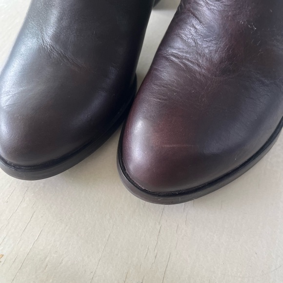 Gorgeous deep brown leather ankle boots by Hope Stockholm! Nearly new, size 7. - Picture 7 of 13